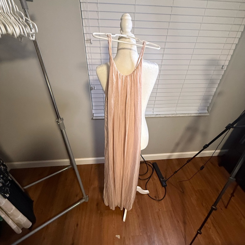 Mahina Blush Maxi Dress